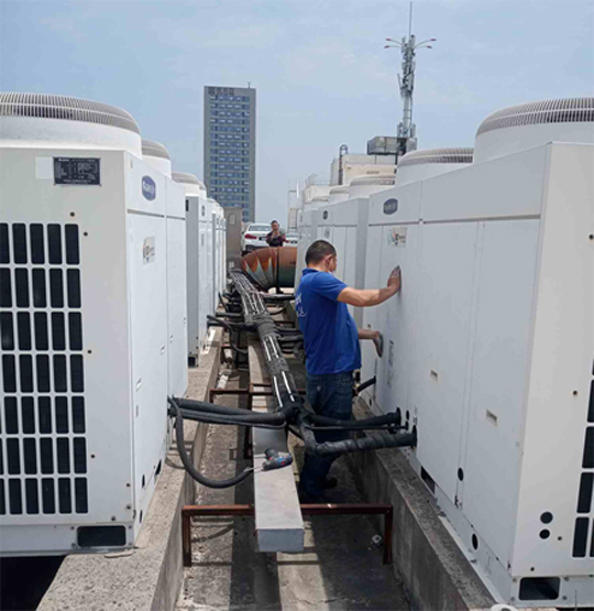 丹江口中央空调制热和不制冷系统维修方法